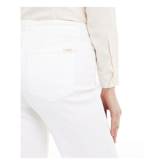 NWT Jen 7 By 7 For All Mankind Womens White Capri Jeans Size: 12 - Picture 3 of 4
